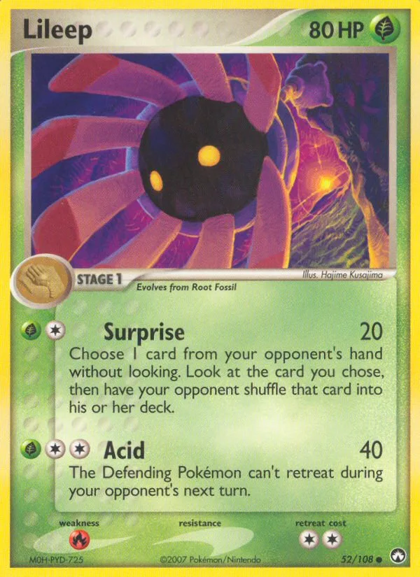 Lileep · Power Keepers 52/108