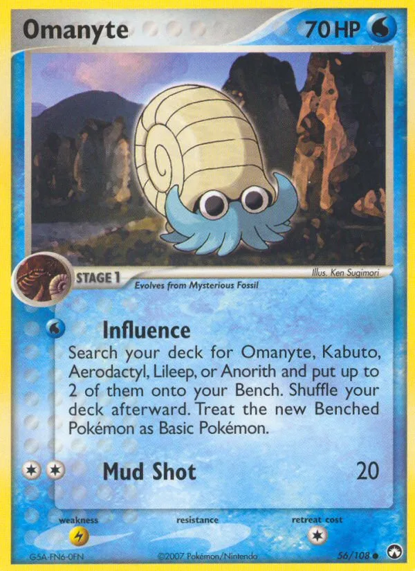Omanyte · Power Keepers 56/108