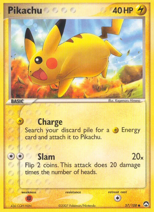 Pikachu · Power Keepers 57/108