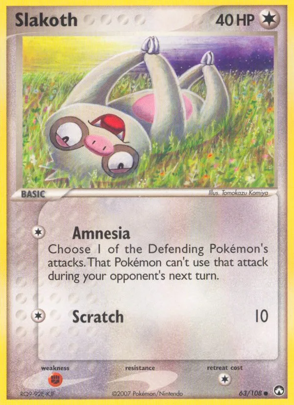 Slakoth · Power Keepers 63/108