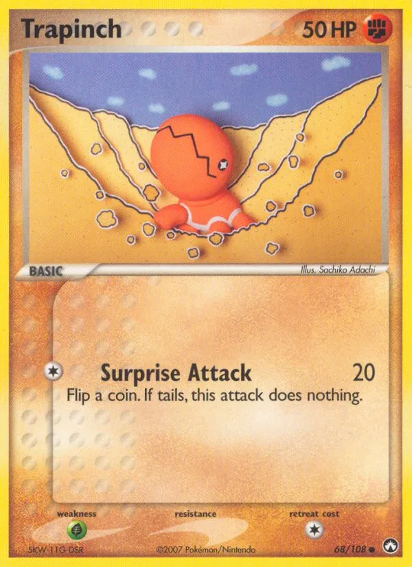 Trapinch · Power Keepers 68/108