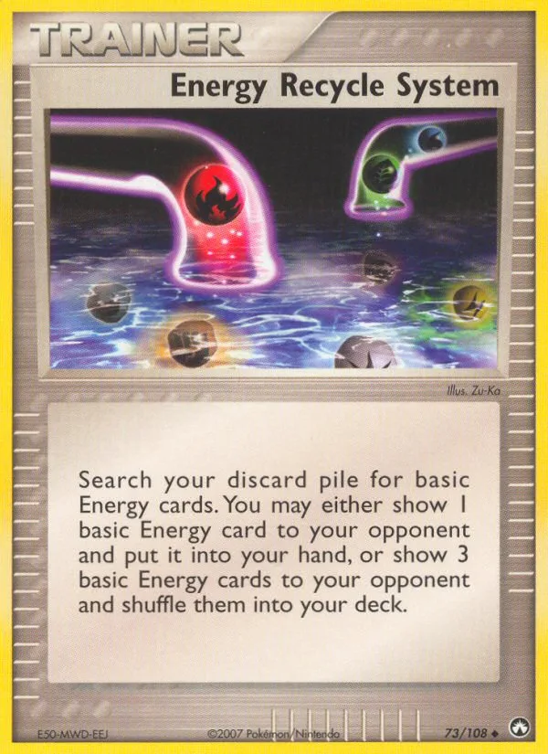 Energy Recycle System · Power Keepers 73/108