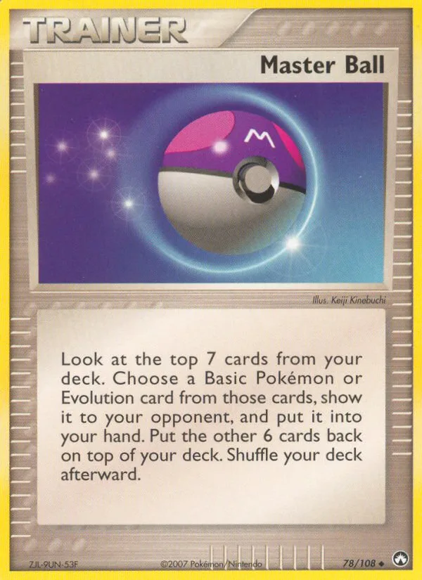 Master Ball · Power Keepers 78/108