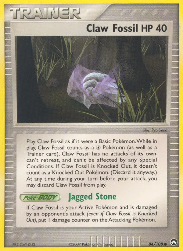 Claw Fossil · Power Keepers 84/108
