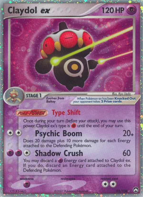 Claydol ex · Power Keepers 93/108