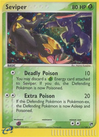 Seviper · Sandstorm 11/100