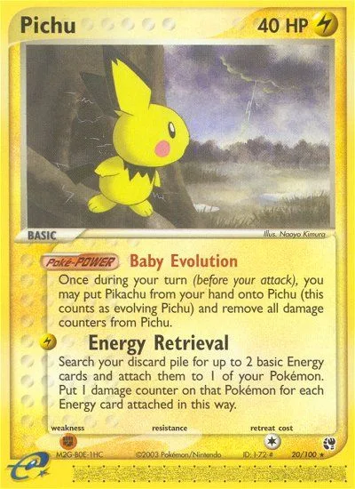 Pichu · Sandstorm 20/100