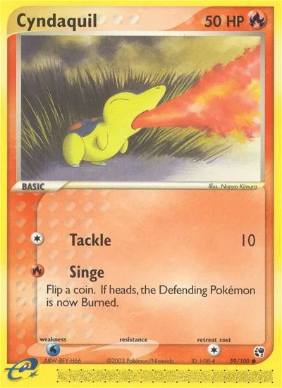 Cyndaquil · Sandstorm 59/100