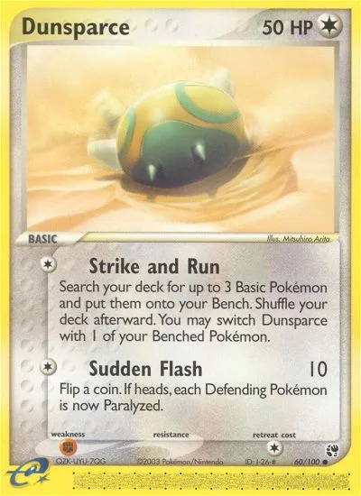 Dunsparce · Sandstorm 60/100