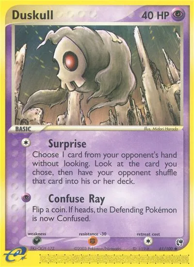 Duskull · Sandstorm 61/100