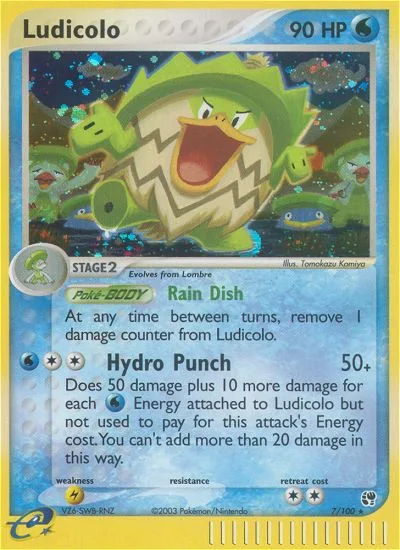 Ludicolo · Sandstorm 7/100