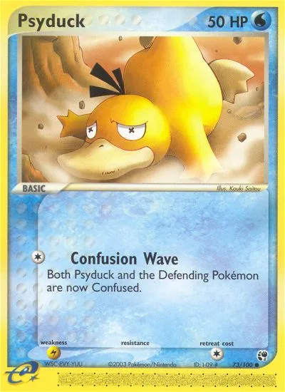 Psyduck · Sandstorm 73/100