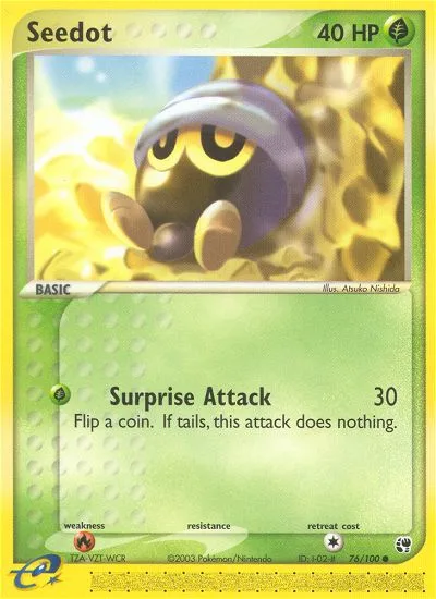 Seedot · Sandstorm 76/100