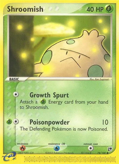 Shroomish · Sandstorm 78/100