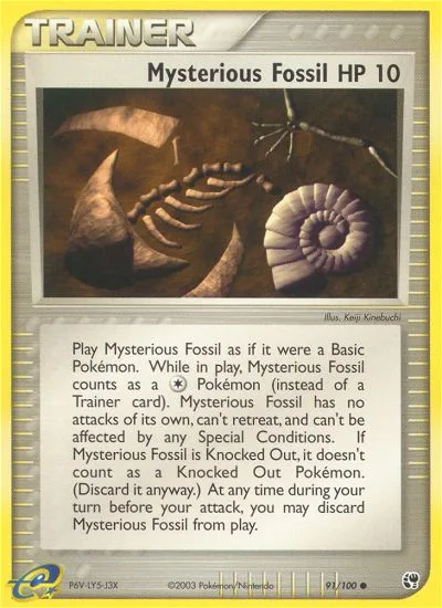 Mysterious Fossil · Sandstorm 91/100
