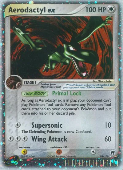 Aerodactyl ex · Sandstorm 94/100