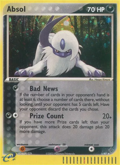 Absol · Dragon 1/97