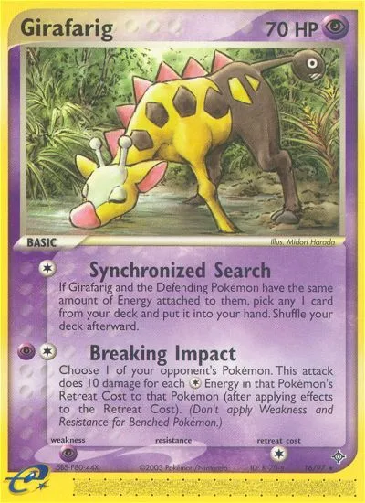 Girafarig · Dragon 16/97