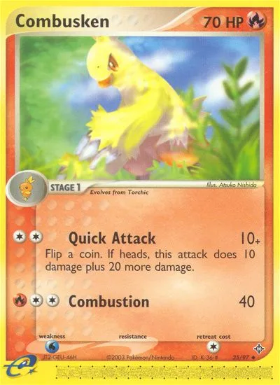 Combusken · Dragon 25/97