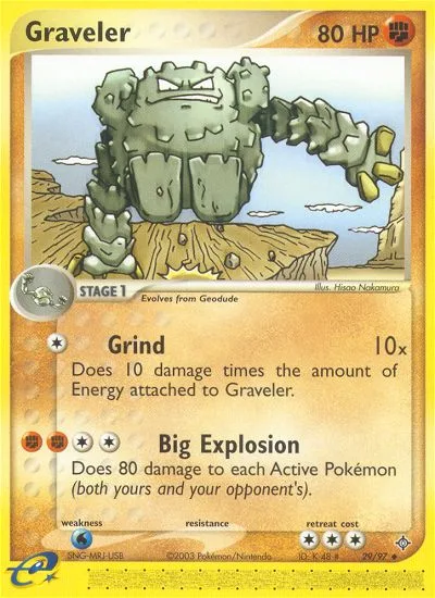 Graveler · Dragon 29/97