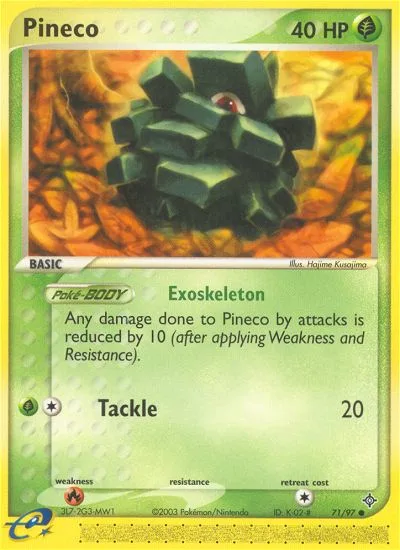 Pineco · Dragon 71/97