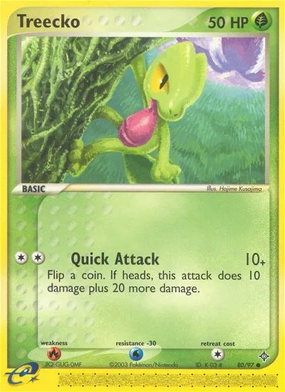 Treecko · Dragon 80/97