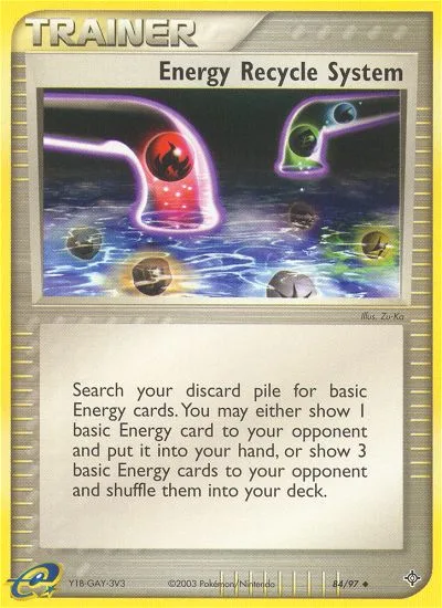 Energy Recycle System · Dragon 84/97