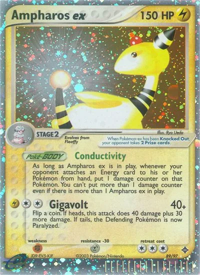 Ampharos ex · Dragon 89/97