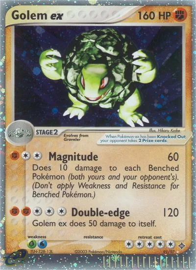 Golem ex · Dragon 91/97