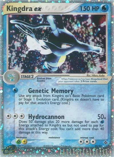 Kingdra ex · Dragon 92/97