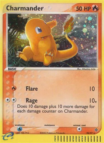 Charmander · Dragon 98/97