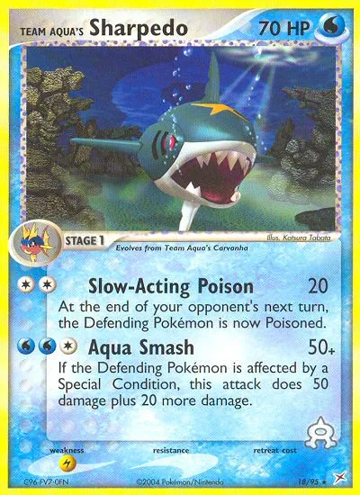Team Aqua's Sharpedo · Team Magma vs Team Aqua 18/95