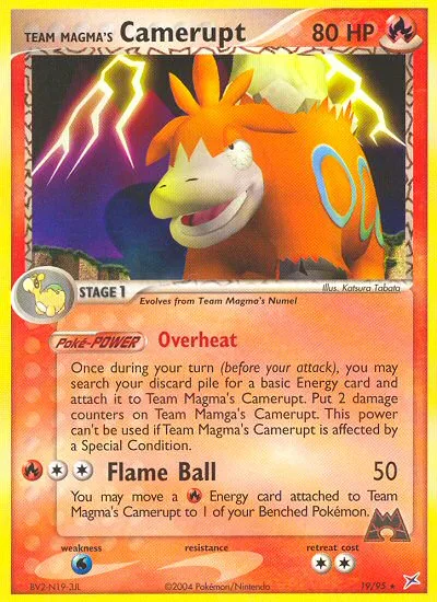 Team Magma's Camerupt · Team Magma vs Team Aqua 19/95