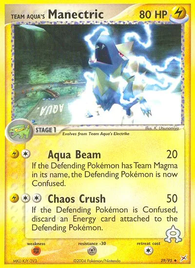 Team Aqua's Manectric · Team Magma vs Team Aqua 29/95