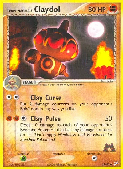 Team Magma's Claydol · Team Magma vs Team Aqua 33/95