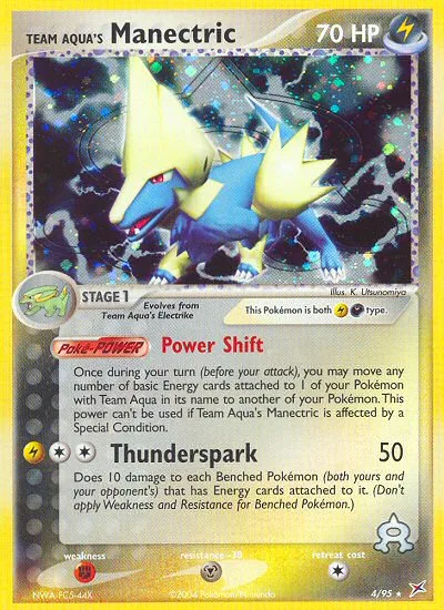Team Aqua's Manectric · Team Magma vs Team Aqua 4/95