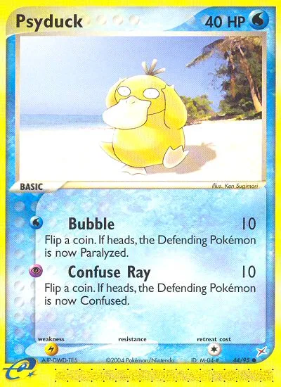 Psyduck · Team Magma vs Team Aqua 44/95