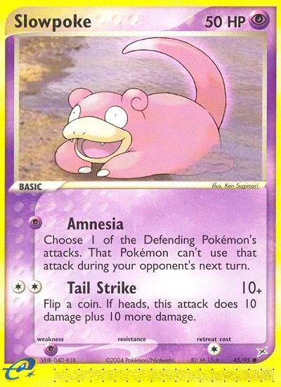 Slowpoke · Team Magma vs Team Aqua 45/95