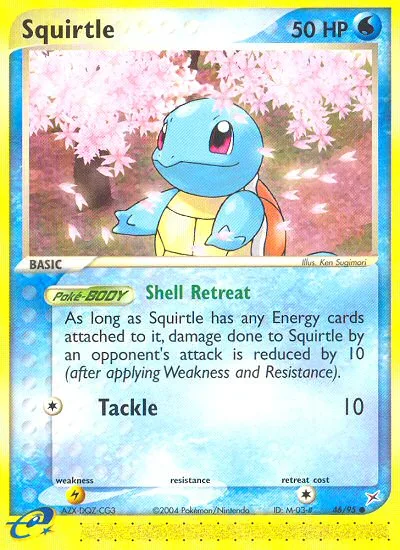 Squirtle · Team Magma vs Team Aqua 46/95
