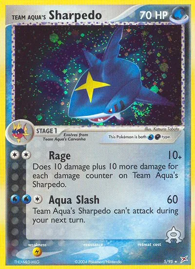 Team Aqua's Sharpedo · Team Magma vs Team Aqua 5/95