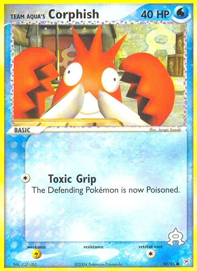 Team Aqua's Corphish · Team Magma vs Team Aqua 50/95