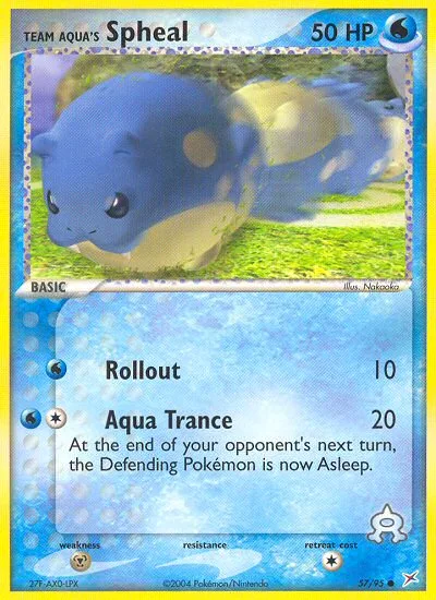 Team Aqua's Spheal · Team Magma vs Team Aqua 57/95