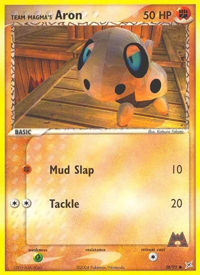 Team Magma's Aron · Team Magma vs Team Aqua 58/95