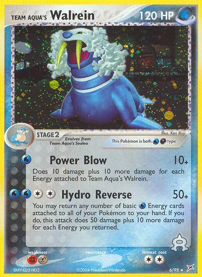 Team Aqua's Walrein · Team Magma vs Team Aqua 6/95