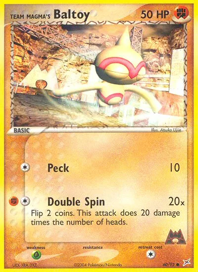 Team Magma's Baltoy · Team Magma vs Team Aqua 60/95
