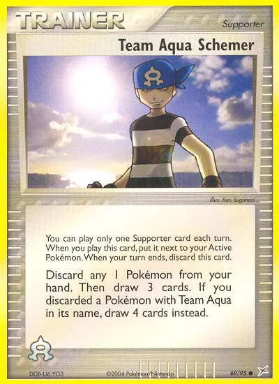 Team Aqua Schemer · Team Magma vs Team Aqua 69/95