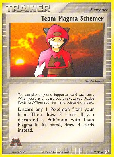 Team Magma Schemer · Team Magma vs Team Aqua 70/95