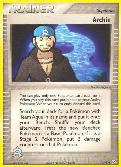 Archie · Team Magma vs Team Aqua 71/95