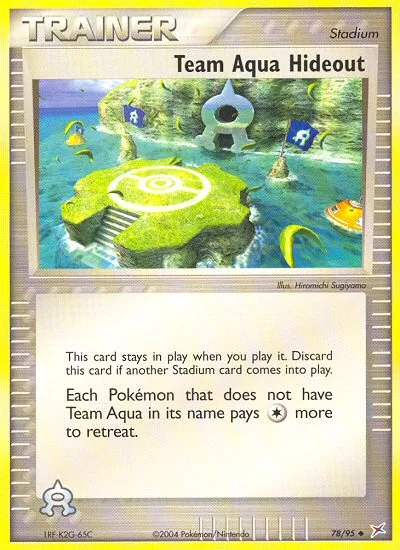 Team Aqua Hideout · Team Magma vs Team Aqua 78/95