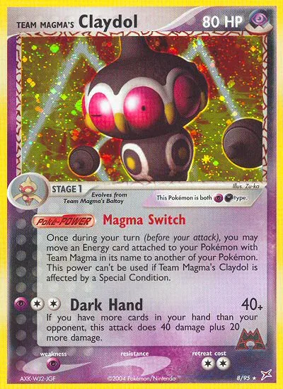 Team Magma's Claydol · Team Magma vs Team Aqua 8/95